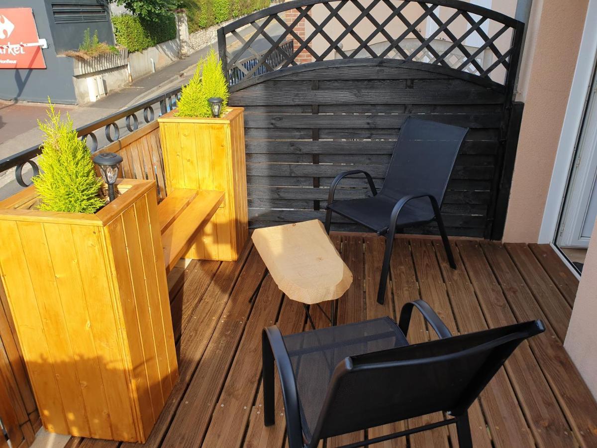 Duplex De Leane Lejlighed Honfleur Eksteriør billede